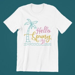 Tricou personalizat - Hello spring
