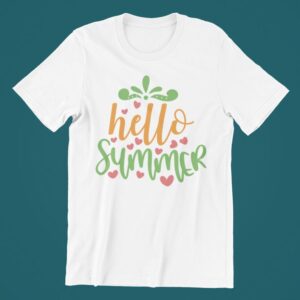 Tricou personalizat - Hello summer