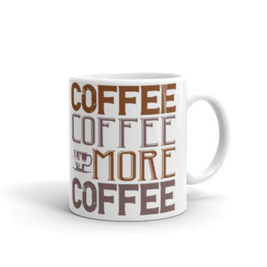 Cana personalizata - More coffee