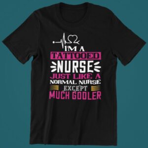 Tricou personalizat - I'm a tattooed nurse